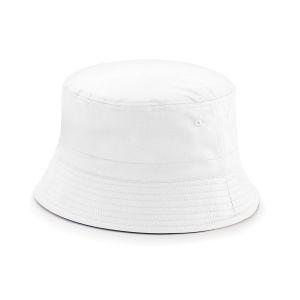 One-up Reversible Bowls Sun Hat: White side
