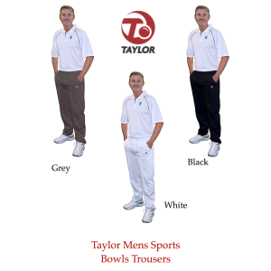 Taylor Mens  Sports Bowls Trousers
