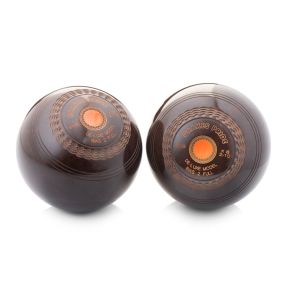 Drakes Pride Deluxe Crown Green Bowls: Brown