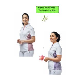 Drakes Pride Lily Ladies Bowls Shirt