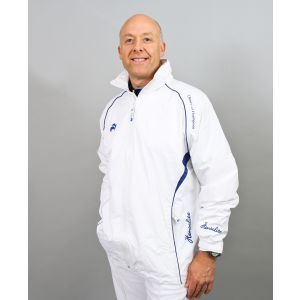 Henselite Choice of Champions Waterproof Bowls Jacket: Royal Blue Trim