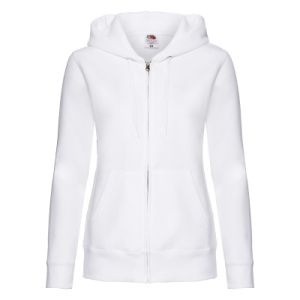 Fruit of the Loom Ladies Premium Hooded Sweat Bowls Jacket